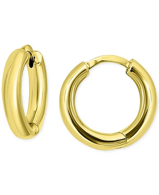 Giani Bernini Small Hoop Earrings 18k Gold-Plated Sterling Silver (also Silver), 3/4", Exclusively at Macy's