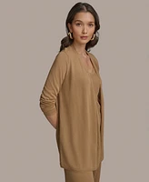 Donna Karan New York Women's Open-Front Cardigan Sweater