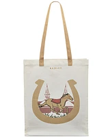 Radley London Kentucky Derby Medium Canvas Open Top Tote