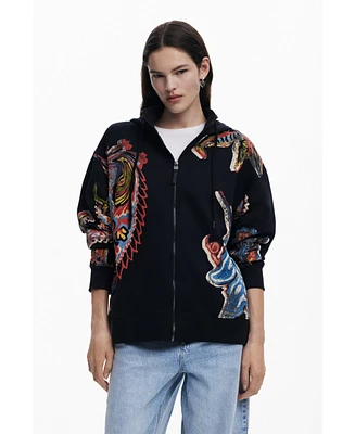Desigual Women's Sweatshirt designed by Mr. Christian Lacroix