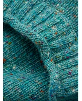 Celtic & Co. Women's Donegal Mock Neck Sweater
