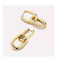 Ana Luisa - Gold Drop Earrings - Rox Mini Double