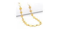Mini Disc Chain Necklace