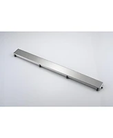 24 Inches Linear Shower Drain, Included Hair Strainer and Leveling Feet