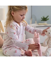 Gerber Baby Girls 2-Piece Button Up Pajama Set, Berries