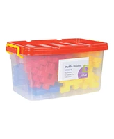 Joyn Toys Waffle Blocks Manipulative Set - 42 Pieces