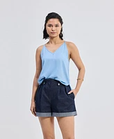 Reistor Women's Endless Sunday Top Tencel Denim