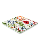 Certified International Greenhouse Square Platter