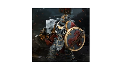 Space Wolves Legion Praetor with Power Axe and Combat Shield 1/18 Scale | Warhammer: The Horus Heresy | Joy Toy