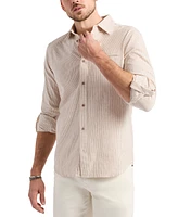 Men's Simbo Modern-Fit Stripe Button-Down Shirt
