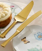 Lenox Portola Satin Gold 2-Pc. Dessert Set