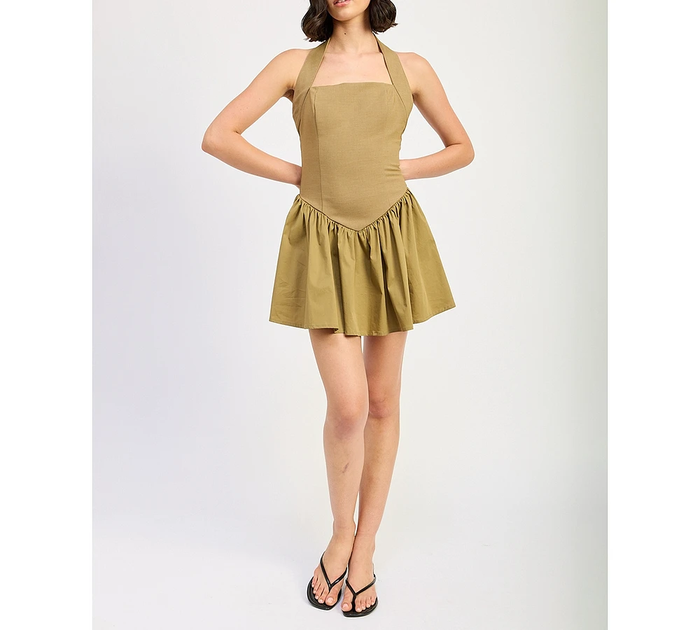 En Saison Women's Wren Mini Dress