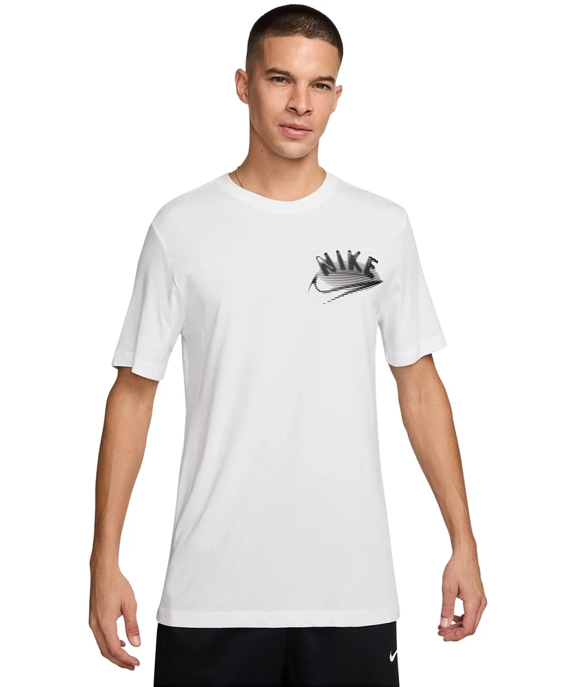 Nike Men's Dri-fit Fitness Short Sleeve Logo Graphic T-Shirt