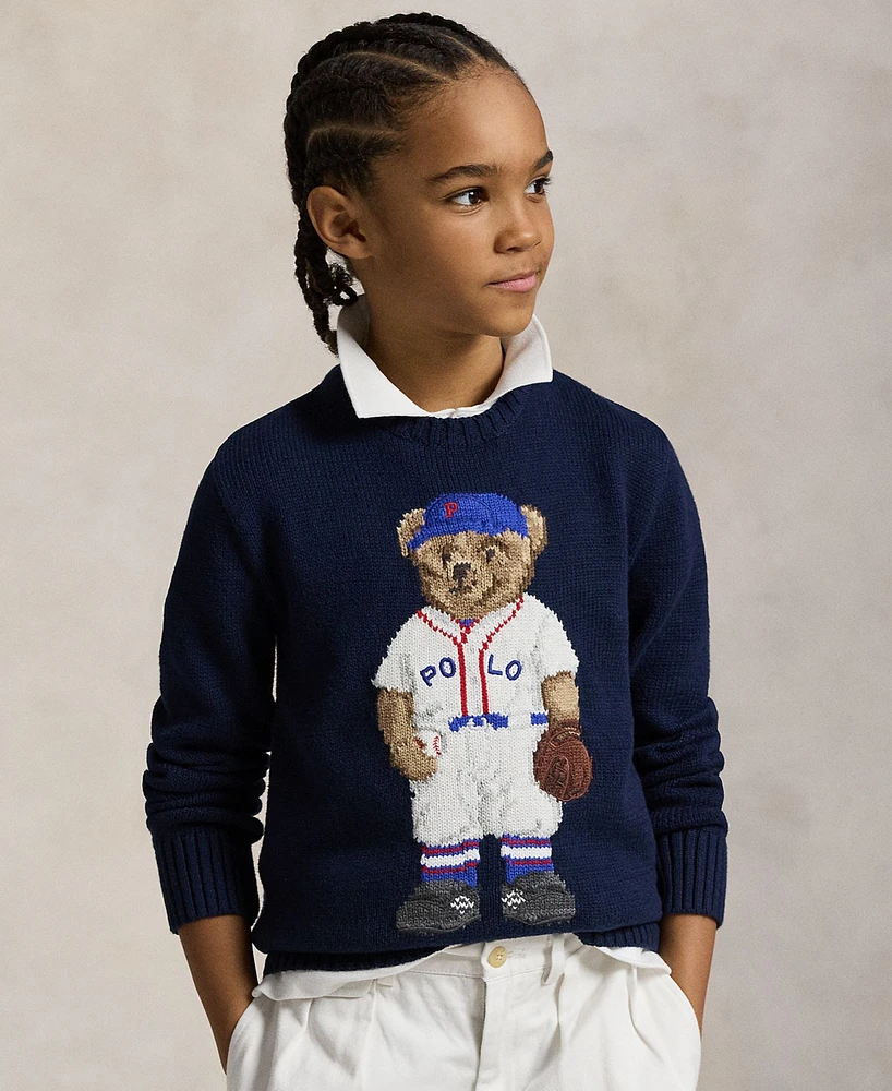 Polo Ralph Lauren Big Boys Polo Bear Sweater