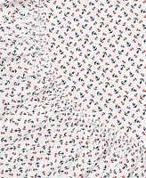 Tommy Hilfiger Printed 200-Thread Count Cotton Percale -Pc. Sheet Set