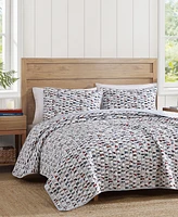 Tommy Hilfiger Boating Flags Cotton Reversible -Pc. Quilt Set