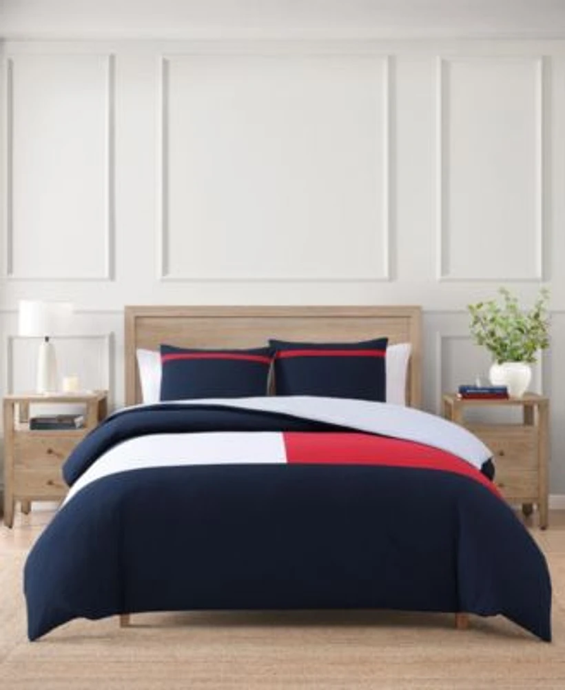 Tommy Hilfiger Iconic Anniversary Seersucker Comforter Set