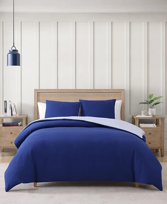 Tommy Hilfiger Micro Pique 3-Pc. Duvet Cover Set