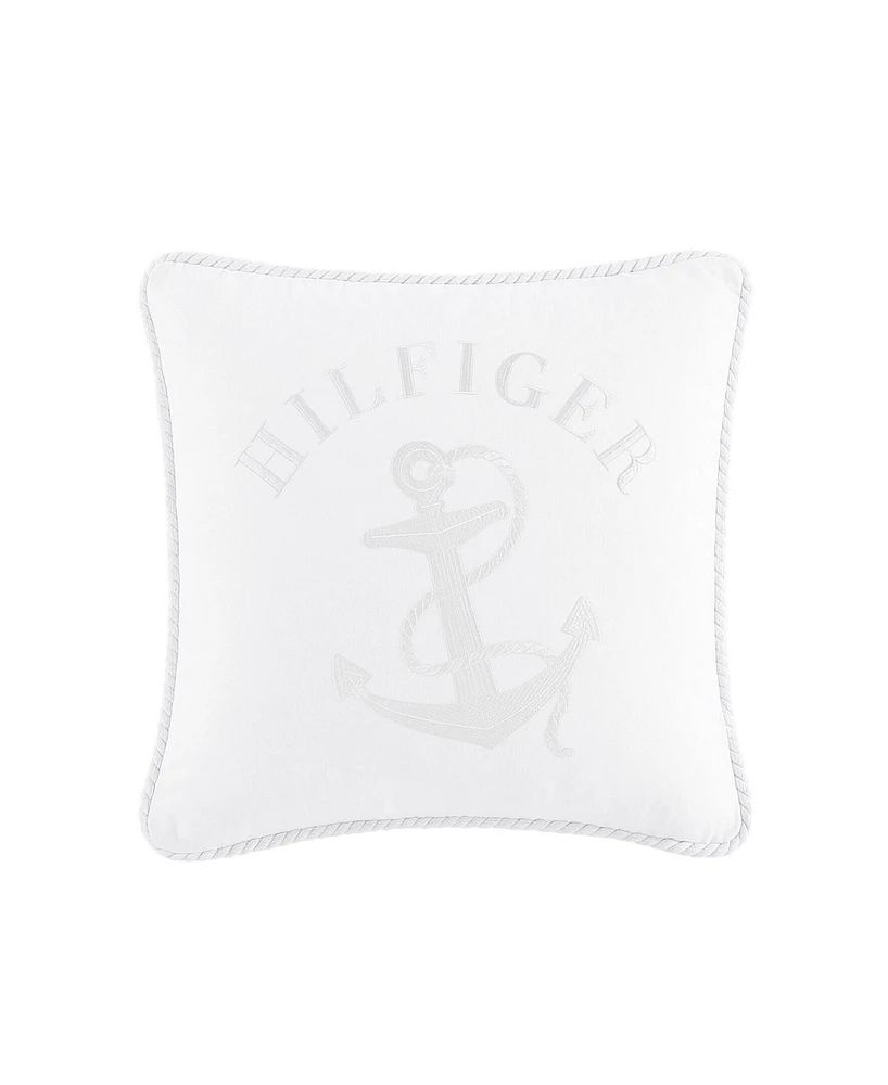 Tommy Hilfiger Anchor Rope Decorative Pillow, 20" x 20"
