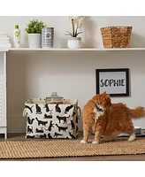 Bone Dry Cat's Meow Pet Storage Bin with Rope Handles