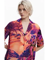 Desigual Women's Shirt designed by Mr. Christian Lacroix