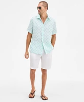 Club Room Men's Marks Medallion Shirt, Exclusively at Macy's