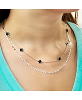 The Lovery Disco Link Chain Necklace 14K Gold inches
