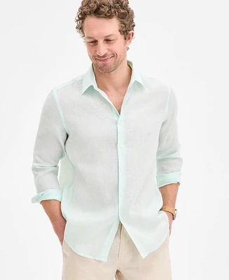 Club Room Men's 100% Linen Shirt