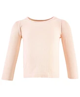 Hudson Baby Girls Thermal Long Sleeve Tees 5pk, Acorn Botanical, 18-24 Months
