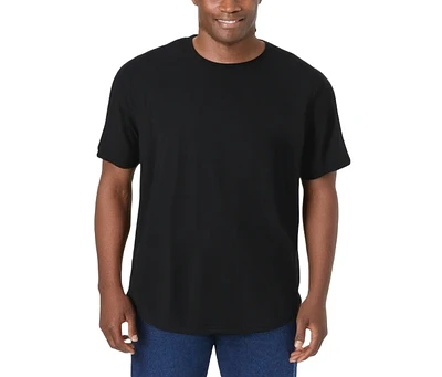 KingSize Big & Tall Curved Hem Silver Cooling Crewneck