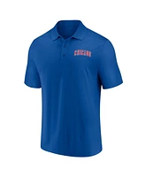 Fanatics Men's Royal Chicago Cubs Primary Logo Polo Shirt