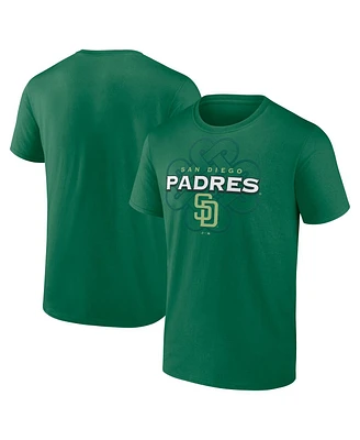 Fanatics Men's Kelly Green San Diego Padres Celtic Luck T-Shirt