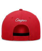 Fanatics Men's Red Houston Cougars Foul Ball Rope Adjustable Hat