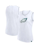 Fanatics Women's White Philadelphia Eagles Slub Tank Top