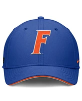 Nike Men's Royal Florida Gators 2025 Dugout Coaches Rise Swoosh Performance Flex Hat