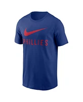 Nike Men's Royal Philadelphia Phillies Swoosh T-Shirt