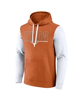Fanatics Men's Texas Orange/White Longhorns Outline Pullover Hoodie