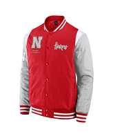 Fanatics Men's Scarlet Nebraska Huskers Elements Elite Full-Snap Jacket