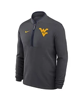 Nike Men's Anthracite West Virginia Mountaineers Victory Performance Half-Zip Sweatshirt