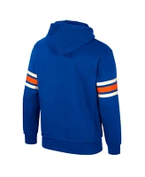 Colosseum Men's Royal Florida Gators Saluting Pullover Hoodie