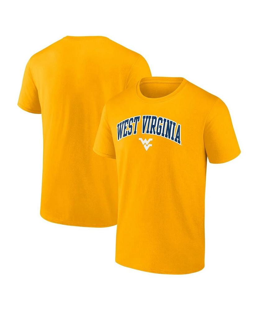 Fanatics Men's Gold West Virginia Mountaineers Core T-Shirt