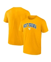 Fanatics Men's Gold West Virginia Mountaineers Core T-Shirt