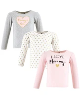 Hudson Baby Baby Girls Hudson Long Sleeve T-Shirts Mommy, 18-24 Months