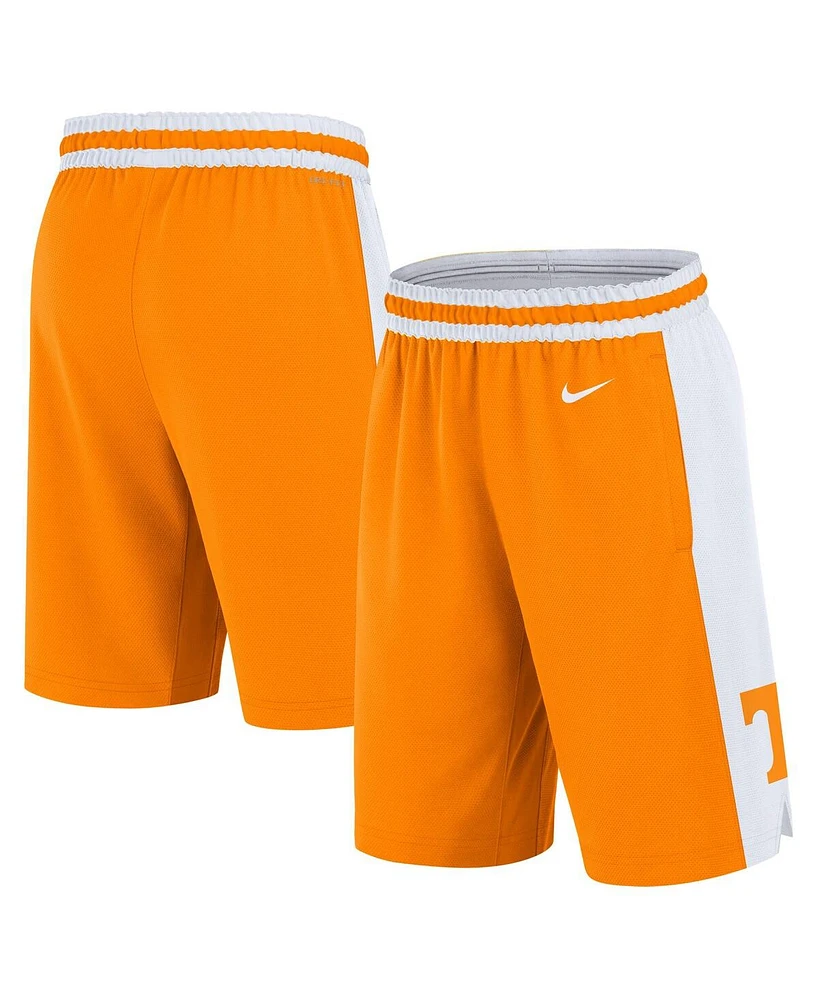 Nike Men's Tennessee Orange Volunteers Road Replica Performance Basketball Shorts