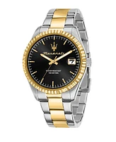 Maserati Men's Date Two-Tone Stainless-Steel Watch, 43mm