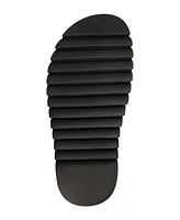 Karl Lagerfeld Paris Men's Tumbled Leather Criss Cross Sandal