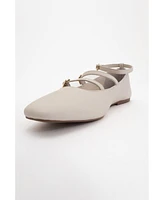 Serena Leather Mary Jane Flats