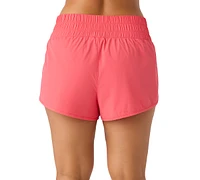 O'Neill Women's 2" Dolphin-Hem Wide-Waist Board Shorts