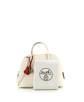 Pre-Owned HERMES 25 Bolide 1923 Bag Tricolor Epsom