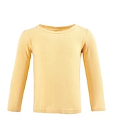 Hudson Baby Girls Thermal Long Sleeve Tees 5pk, Creative Rainbows, 18-24 Months